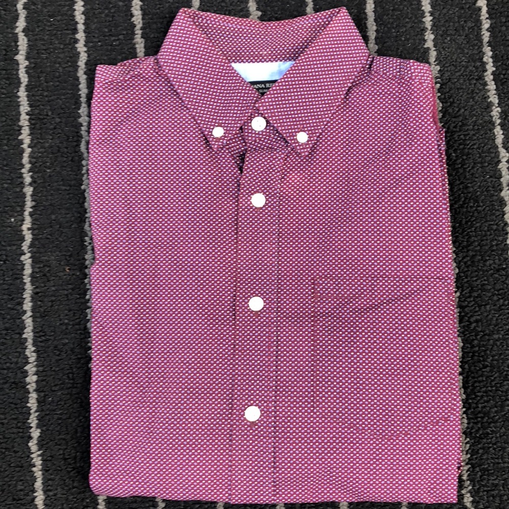 BANANA REPUBLIC MENS DRESS SHIRT SIZE: S